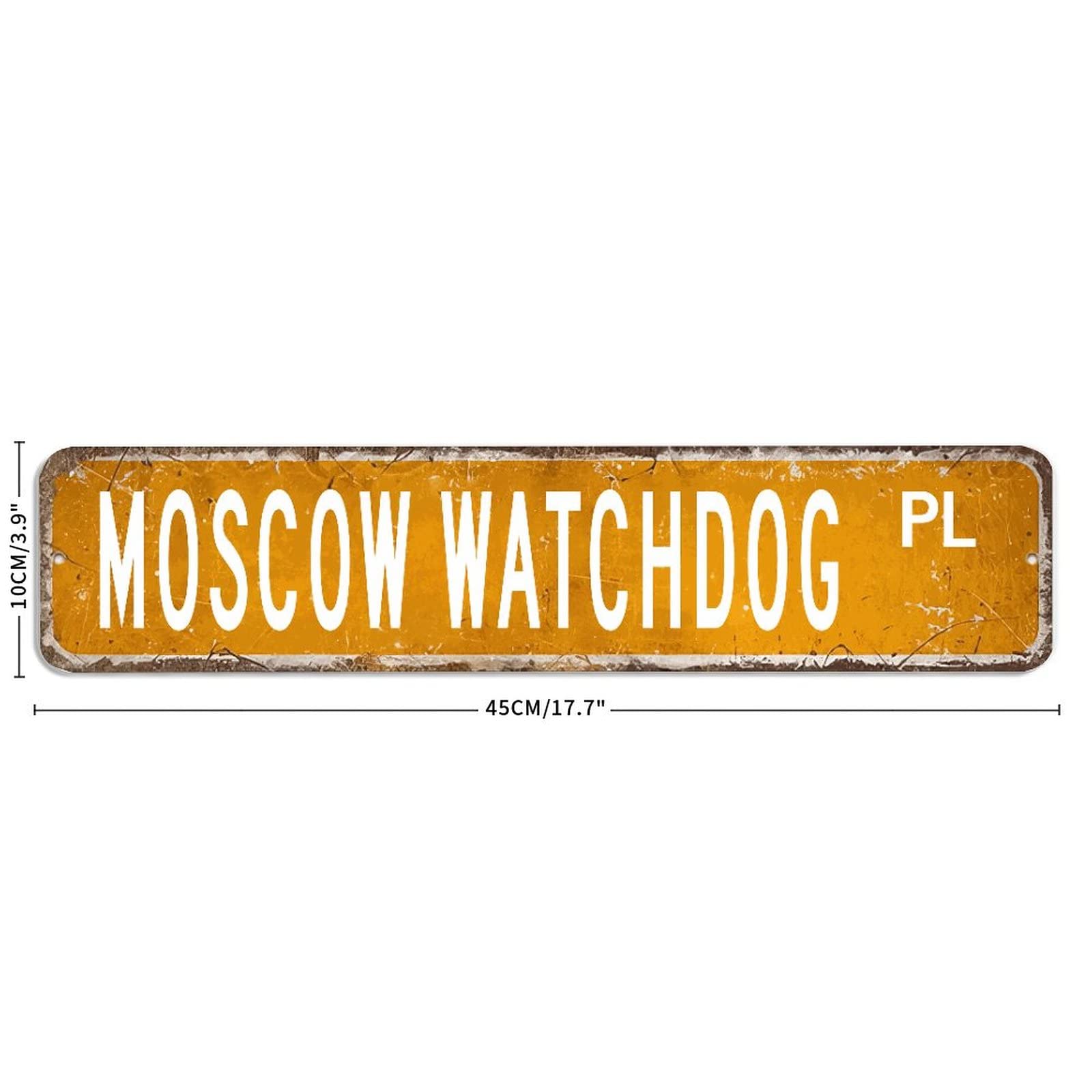Moscow Watchdog Signs Moscow Watchdog Signs Moscow Watchdog GiftMoscow Watchdog Custom Street Sign Moscow Watchdog Wall Hanger Wall Art Metal Art Home Decor Wall Decorations Dog owner gift