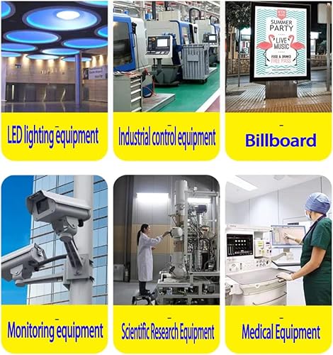 Miniatura 7 de Fuente de alimentación de 12v Convertidor de 110 a 12v Fuente de alimentación de 30 amperios (AC110V a DC12V 30A 360W)
