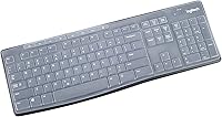 Vista 10 de Funda de teclado para teclado Logitech MK370 MK295 MK270 K270, protector de piel para teclado Logitech MK370 MK270 K270 - Gradual Mint