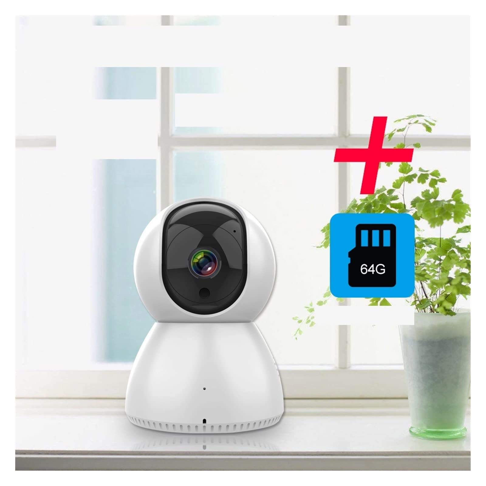G20 WiFi gsm Sistema de Alarma de Seguridad Tuya Smart Wireless Wireless Wired Home Kits de protección de Ladrones con el hogar con IP Sirena de luz de la cámara(ZONAN-C23-64G-card)