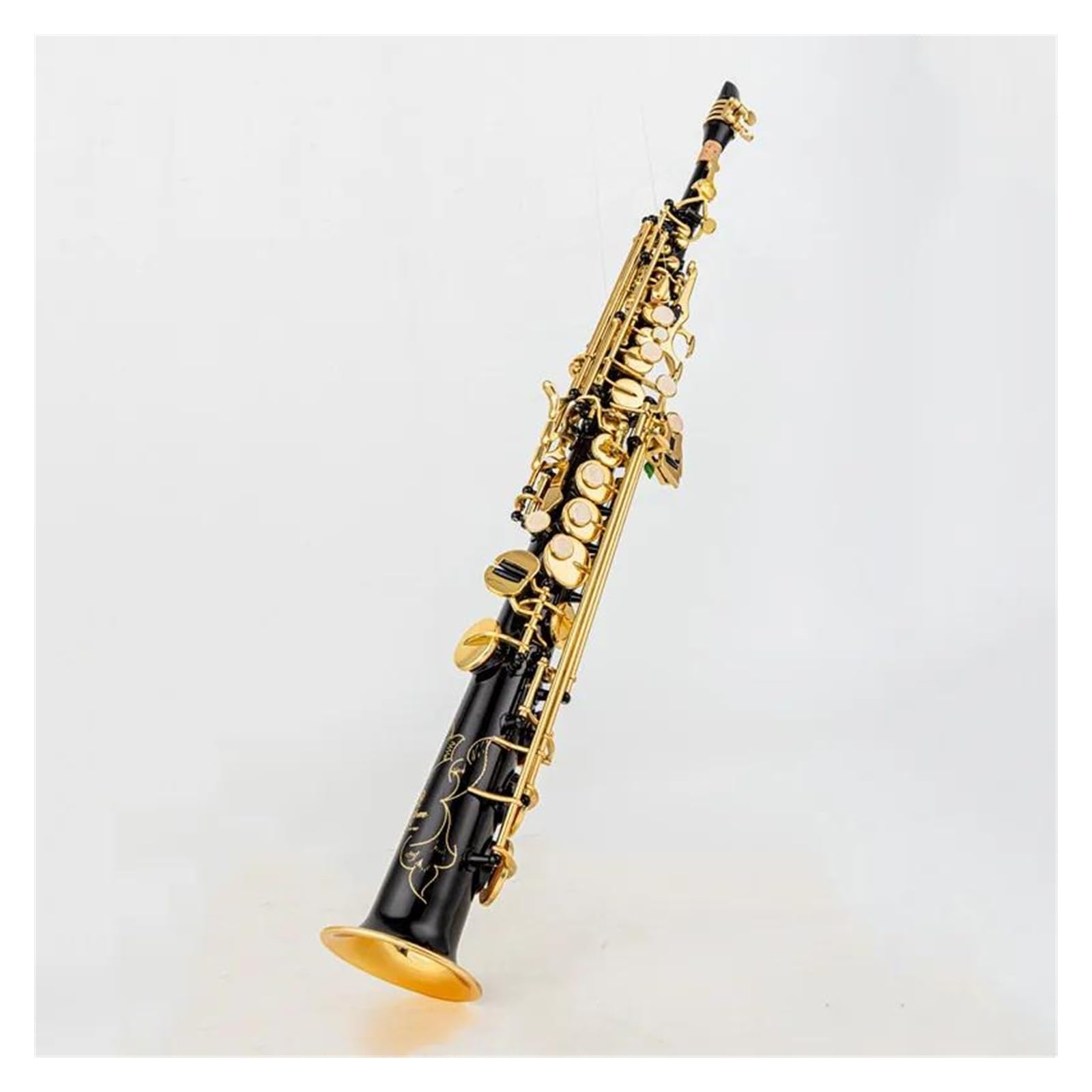 Instrument dęty blaszany saksofon B dur Instrument saksofonowy