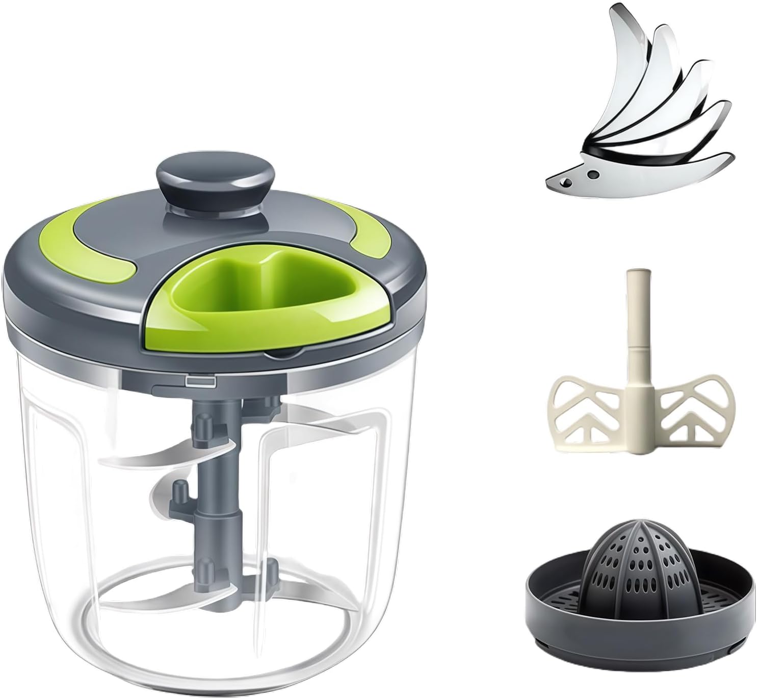 Hand Operated Crusher Rusts Metal Quick Garlic Puree Maker Ergonomic Grip Kitchen Essential Metal Garlic Press