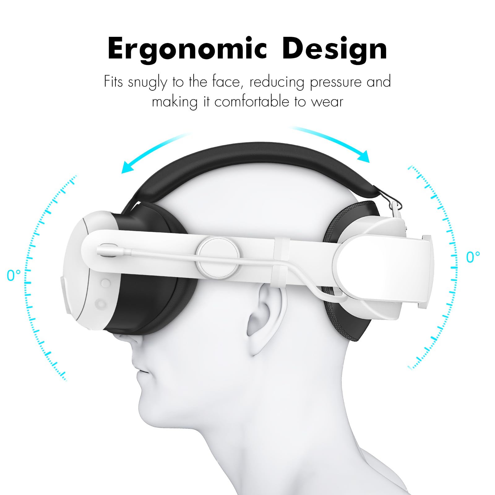 Battery Head Strap Compatible with Meta Quest 3, 6000mAh Elite