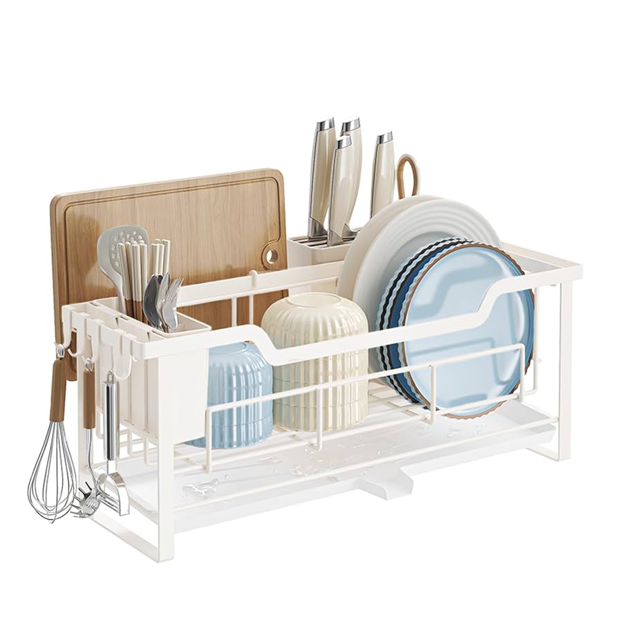 ママ倉 水切りラック 食器 水切りかご 食器乾燥 収納 省スペース 2段 Amazon｜ママ倉 水切りラック 食器 水切りかご 幅30 キッチン