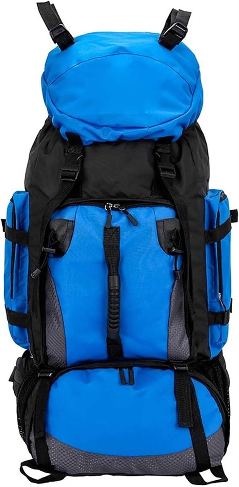 Mochila Senderismo Mochila De Viaje para Pesca, Ultraligera, Impermeable, 90L, Plegable, para Acampar Viaje Excursiones Deporte(Blue)