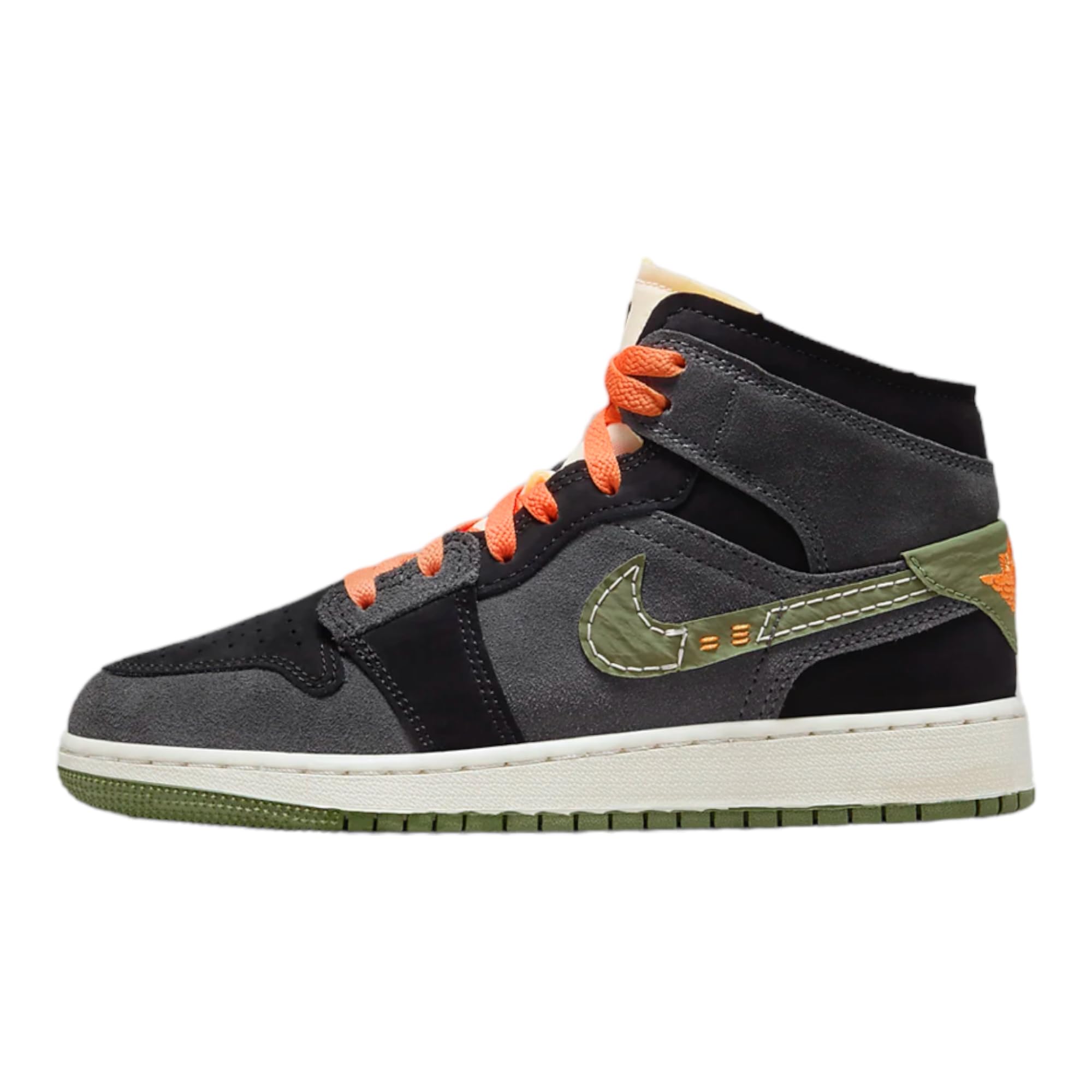 Jordan Youth Air Jordan 1 Anthracite/Sky J Light Olive FD5847-003 7Y