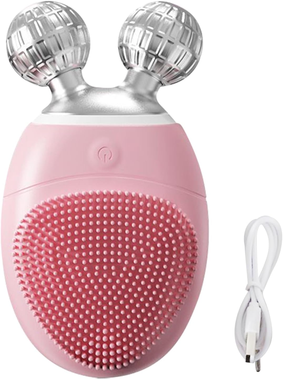 Facial Cleansing Brush, Face Roller Massager, Waterproof 5-Speed Vibrating Electric Tool for Men and Women, 3.54×2.17×1.18 inches Gentle Exfoliation and Deep Cleansing Solution