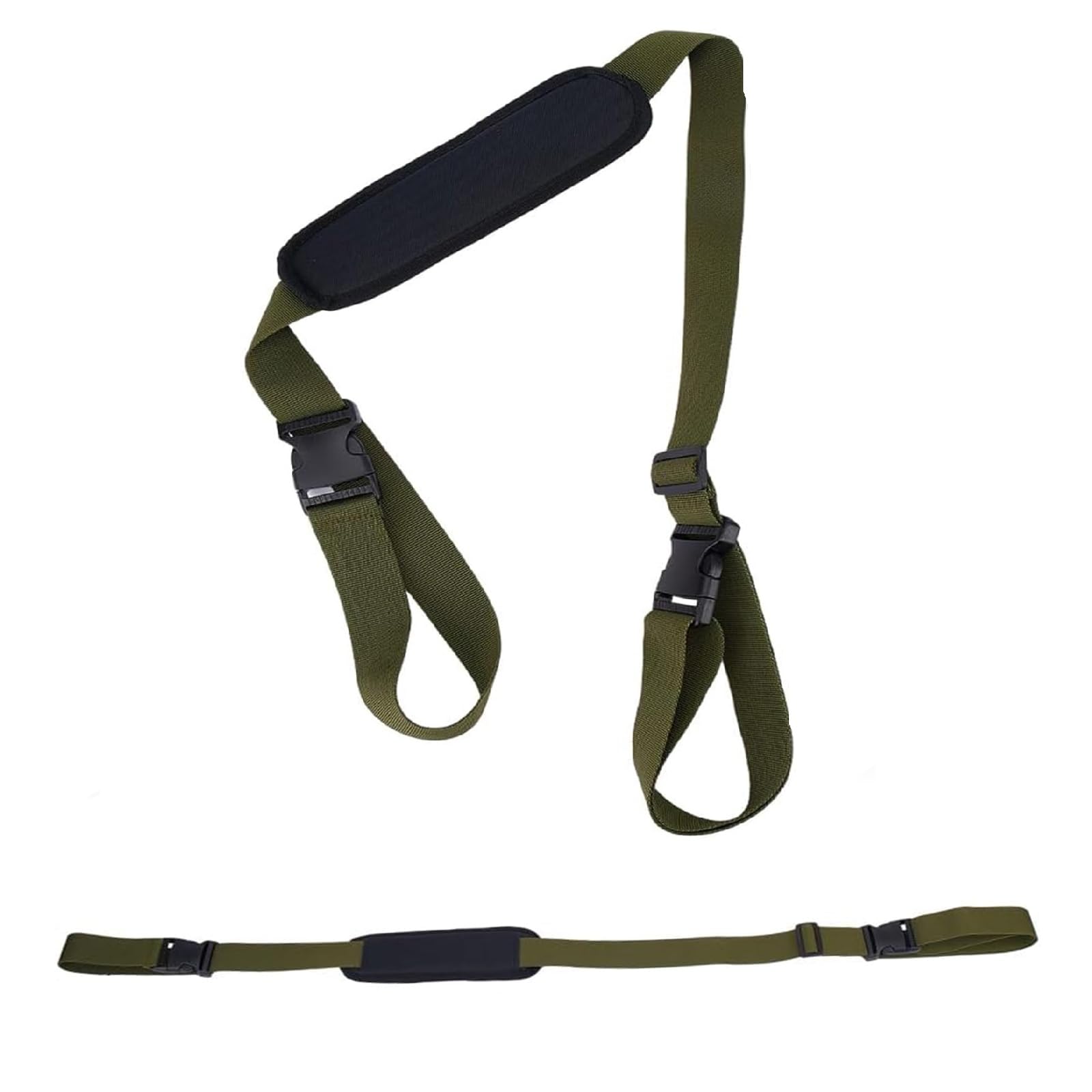 Lot De 2 Sangles De Transport CHSEROK – Antidérapantes, Réglables, Noires, Pour Vélo, Plage, Surf, équipement Sportif