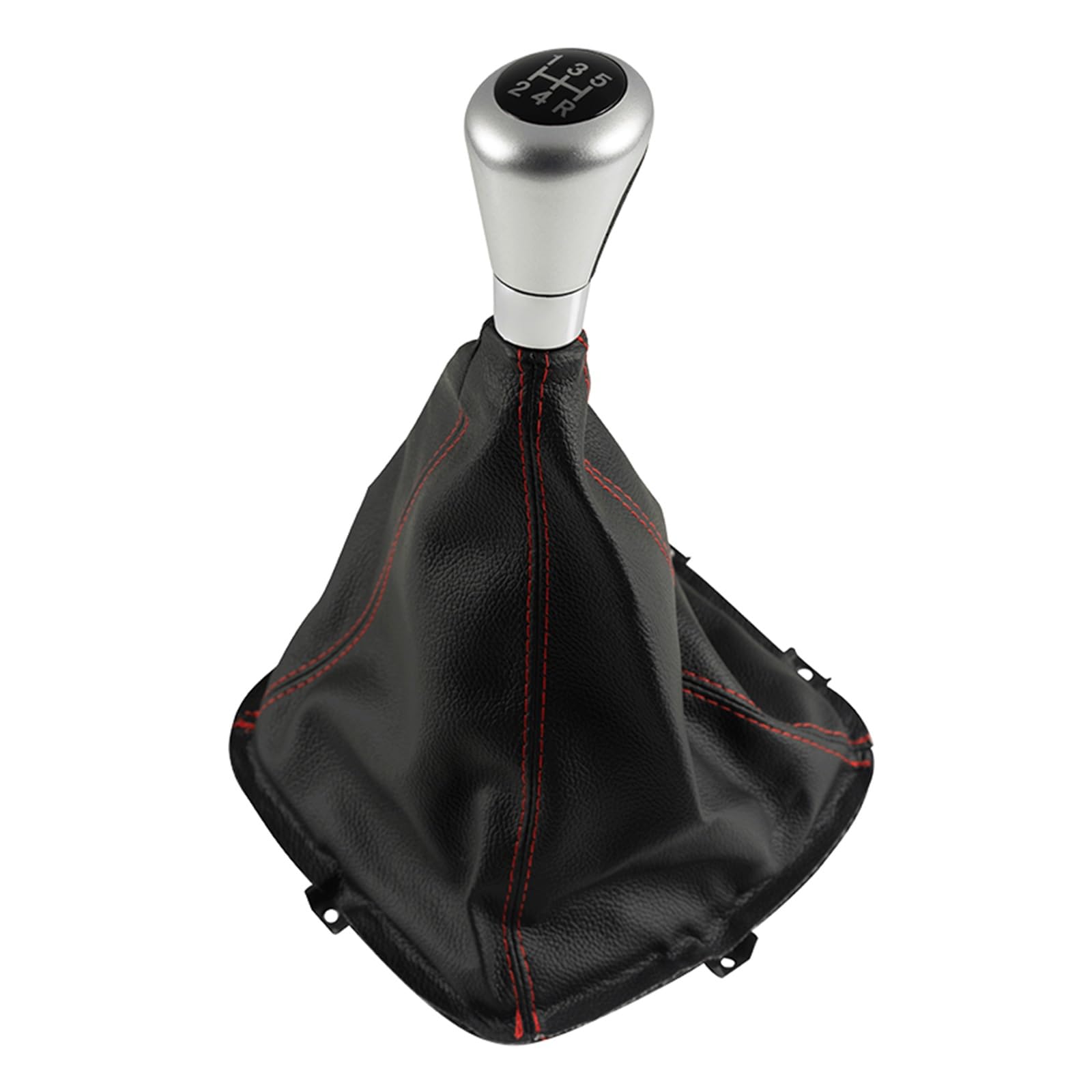 Kunyos Black Red Stitch For Gwm Hover H3 H5 2010-2013 Shift Lever Knob Style