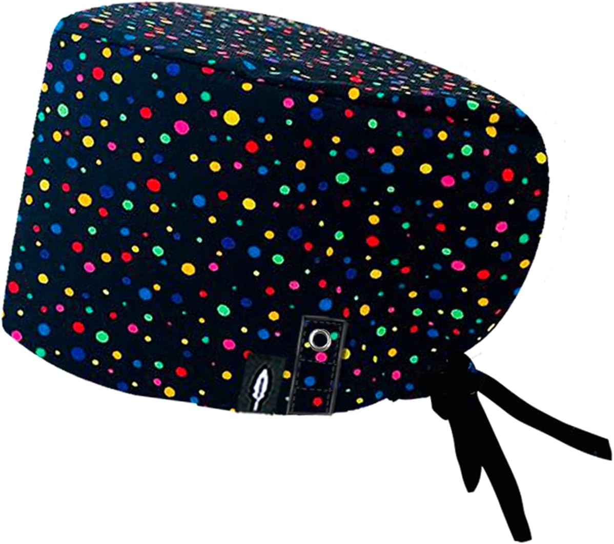 ROBIN HATSurgical Cap Confetti Long Hair with Click System Multi, Multi, 18 Years