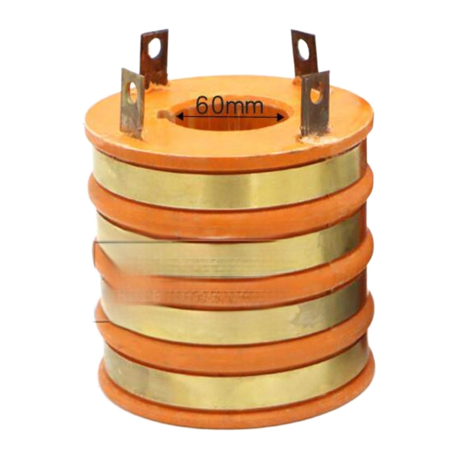 Kit de accesorios para anillo enrollador, con resorte | portacarbones en V; bloque conductor cableado; varilla aislante; escobilla de carbón(Insulating rod [25/35 square])
