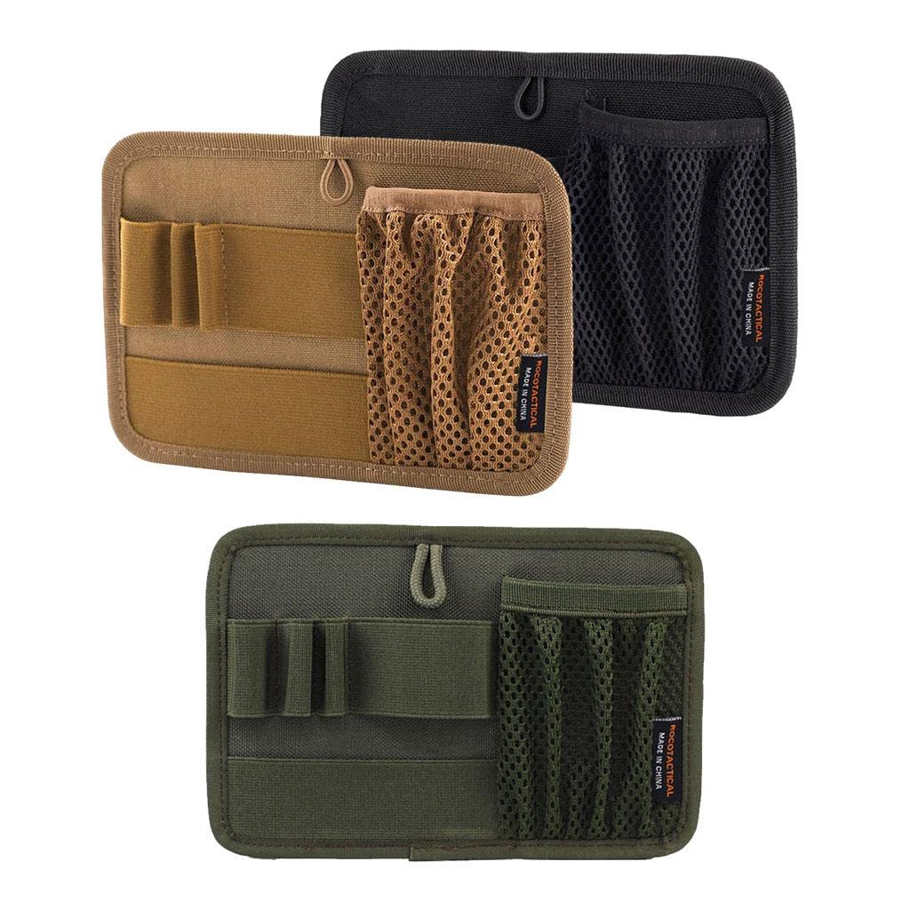 MERISHOPP Tactical Bag Insert Modular Organizer Utility Admin Pouch Fastener Black| Sports Equipment | Outdoor Sports Gear | Exercise Gear-image-2