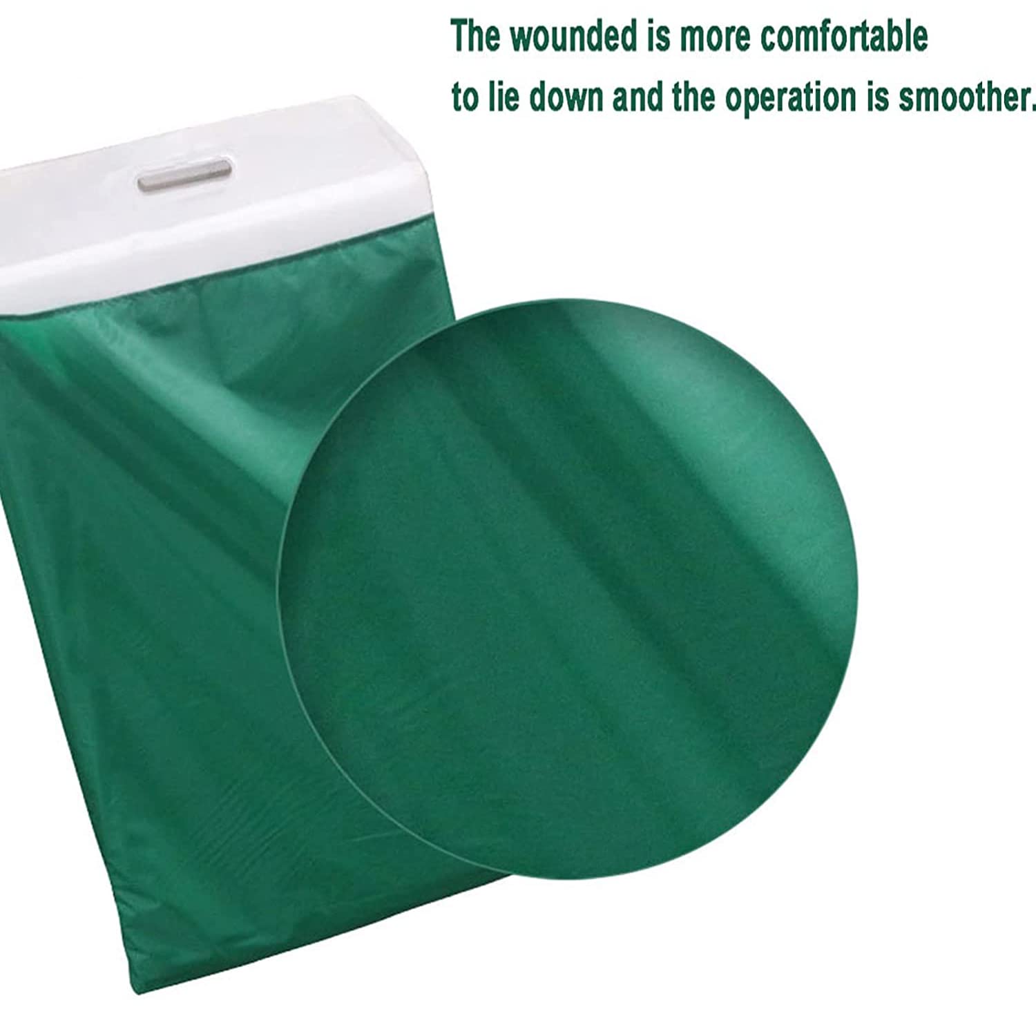 Planche de transfert pliable, feuilles de transfert, coussin de positionnement de lit d'hôpital pour brancard portable, planche de transfert du patient pour le patient infirmier, aide au déplacem