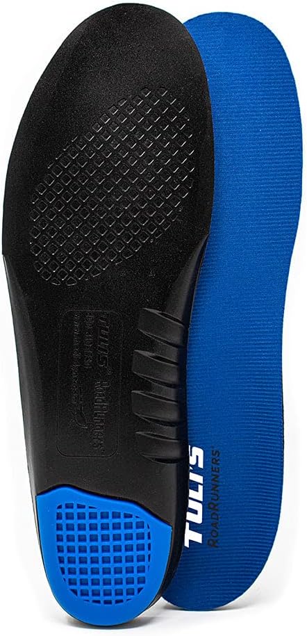 Tuli's Road Runners Premium Replacement Insoles Small (Size 5-7 for Ladies, Size 3-5 for Men)