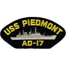 USS Piedmont AD-17 Ship Patch - Great Color - Veteran Owned Business