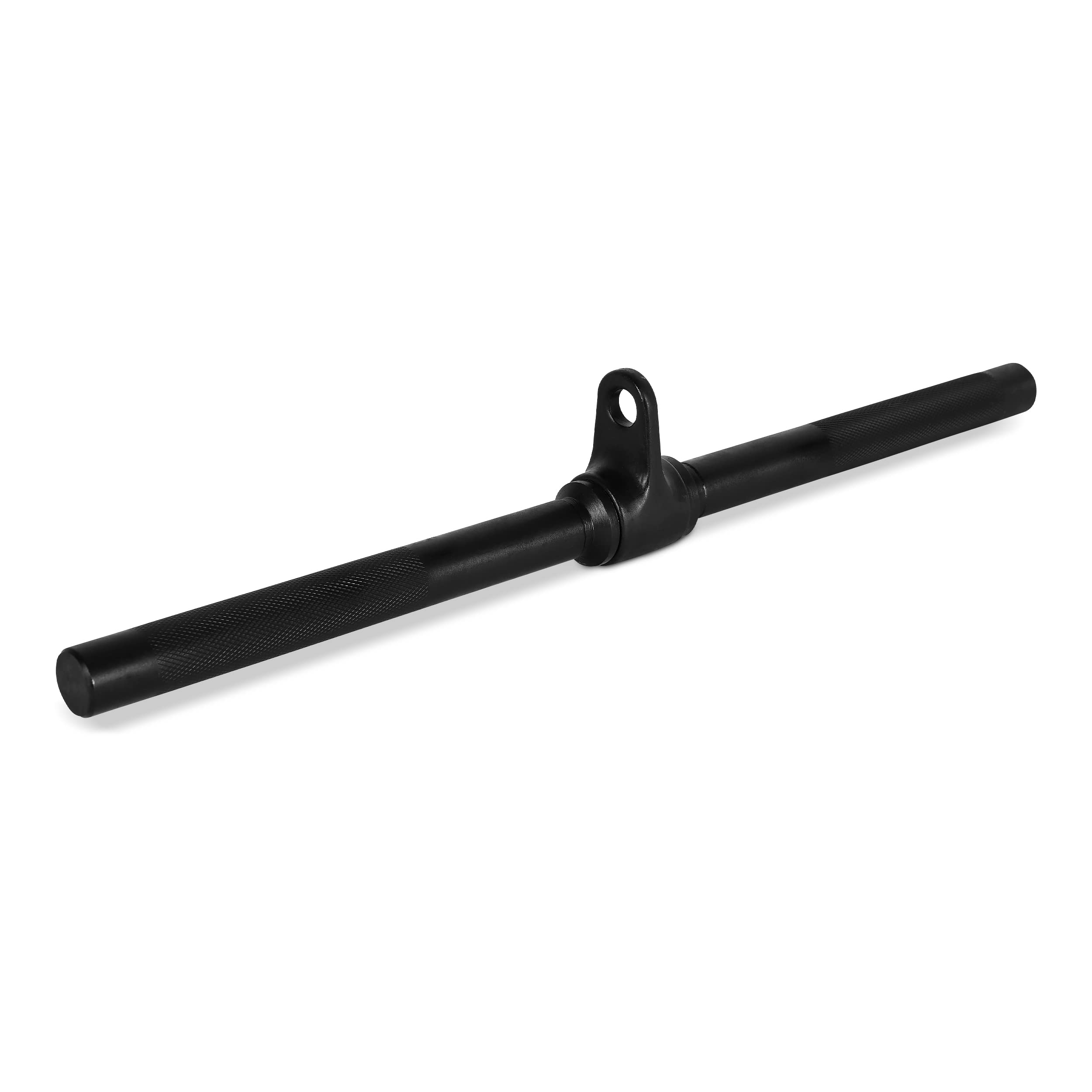 C.P. Sports Hoorngreep, voor trekoefeningen aan krachtstation/kabelstation, zwart, met 8 mm karabijnhaak, van massief staal, voor bodybuilding, krachtsport, fitness