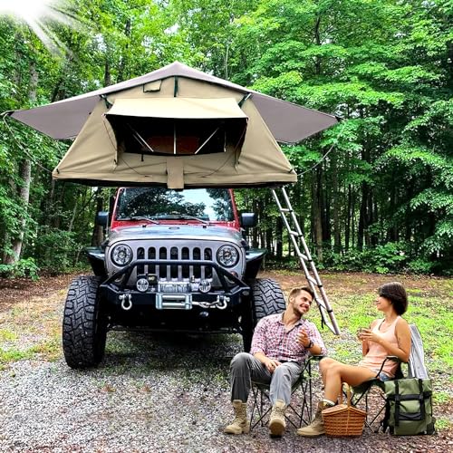 Dachzelt, Dachzelt Auto für 2-3 Personen, Tentbox Kompatibel mit Allen...