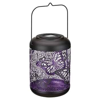 Amazon.com: Shadow Lantern Lg Butterfly Purple Metal : Tools