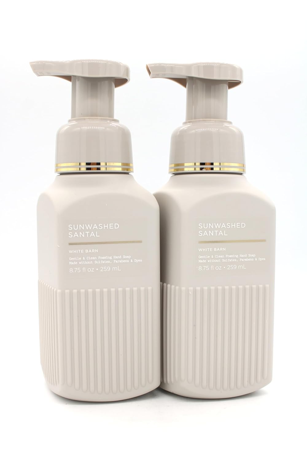 Sunwashed Santal, Bath and Body, Gentle Foaming Hand Soap, 8.75 fl oz each, 2 pack