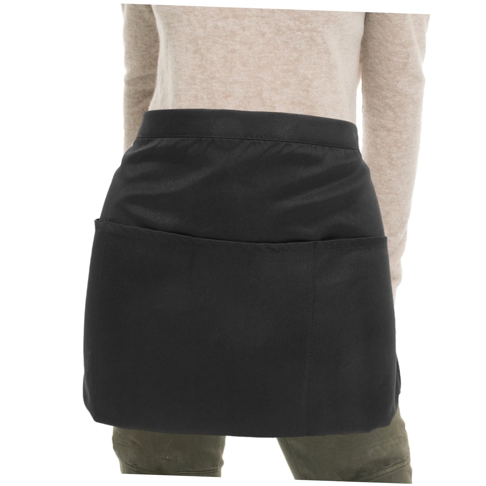 VALICLUD Küchenschürzen Unisex Damen Taillenschürze Arbeitstaillenschürze Taillenschürze Küche Kochen Erwachsene Schürzen Für Frauen Kaffee Küchenschürze Kellner Mit Tasche