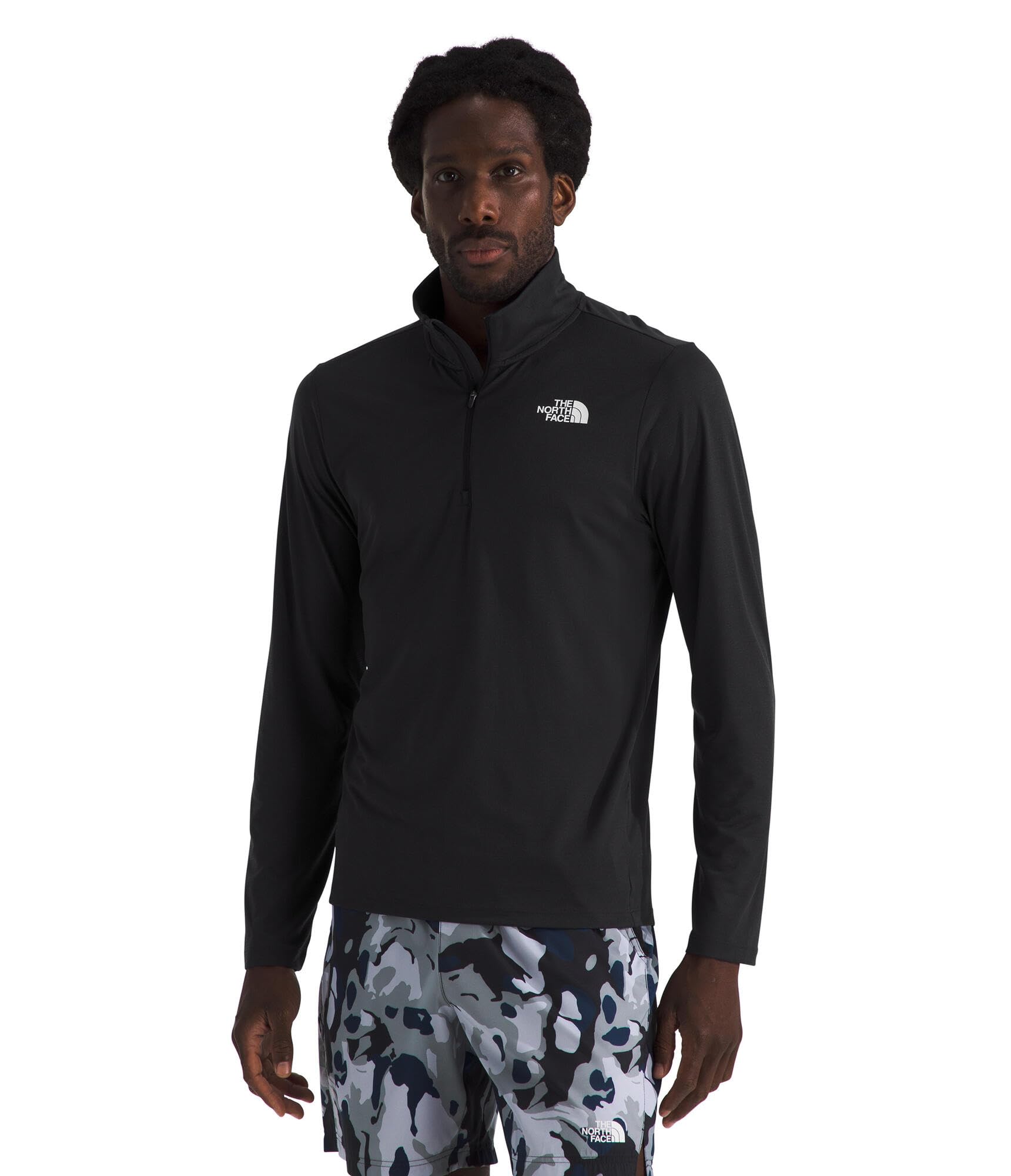 The Noth Face Men's 24/7 1/4 Zip Sweatshirt, Tnf Black, XXL