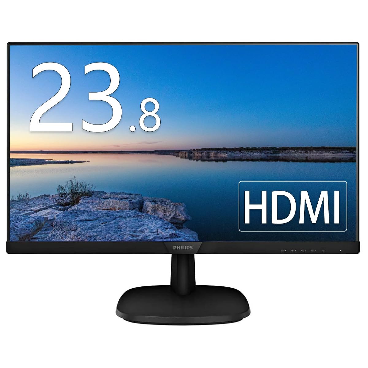 値下げPhilips 大画面ディスプレイ 本体 Amazon.co.jp: PHILIPS モニター ディスプレイ 243V7 IPSパネル