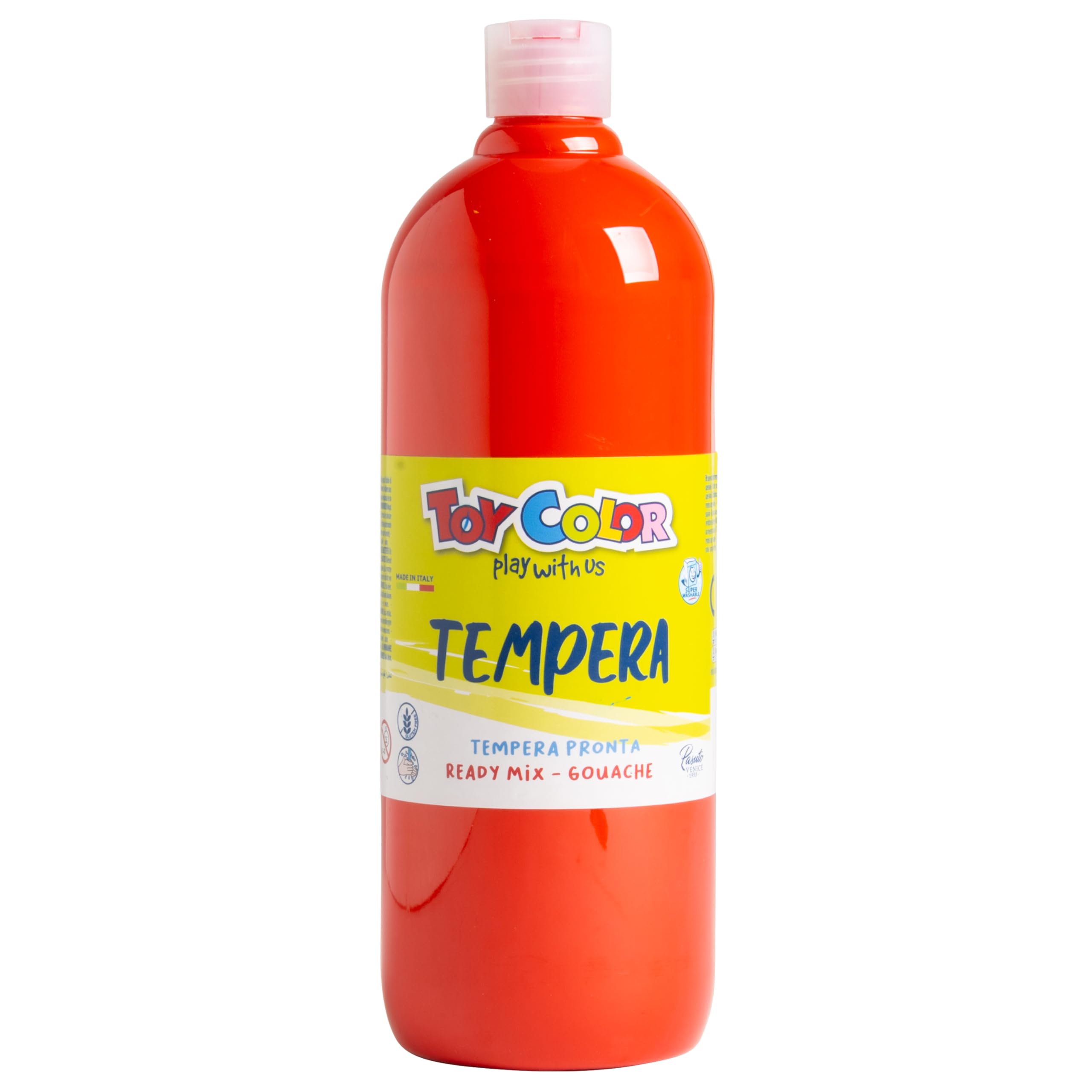 Sponsored Ad – Toy Color Tempera Paint | Red | 1000 ml | Washable Paints for Kids | Poster Paint