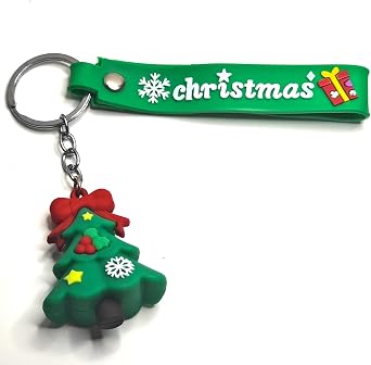 Keychain Purse Bag Car Key Backpack Charm Pendant Keychain Christmas Childrens Party Decor Accessorie