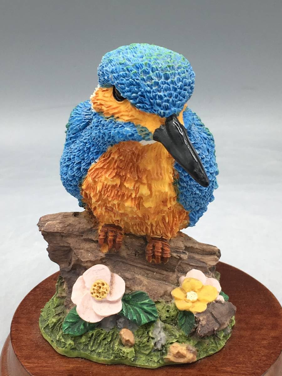 木製の鳥の彫刻 カワセミ g-013 | Saezuri