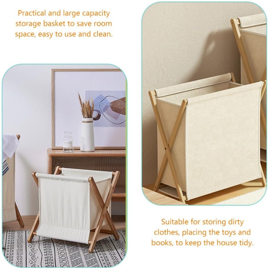 マガジンラック 折りたたみ 収納 ボックス 手荷物 荷物置き 布製収納ケース 小物入れ 雑誌収納 ベージュ