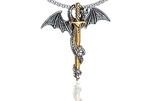 Epic Dragon's Might: A D&D Necklace Embodying Strength and Courage
