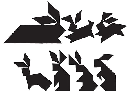 The Book of Tangrams: 700 Puzzles (Dover Math Games & Puzzles)