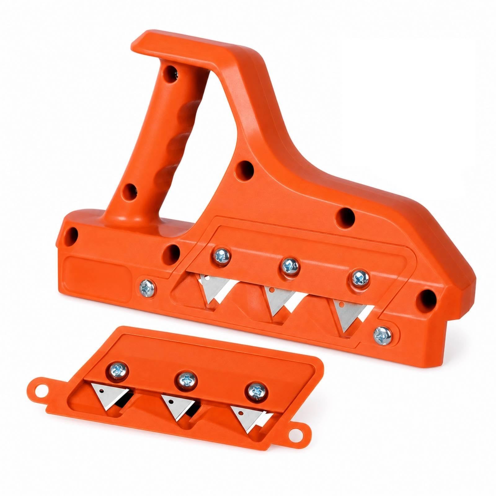 Drywall Chamfer Planer 45-Degree Drywall Edge Planer Bevel Cutter with Replacement for Installers, Woodworkers, Carpentry, Workshop-picture-29