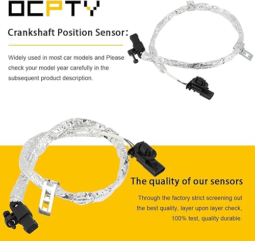 Miniatura 146 de OCPTY PC553 Sensor de manivela Sensor de posición del cigüeñal apto para Buick Lacrosse/Regal/Verano, para Chevy Captiva
