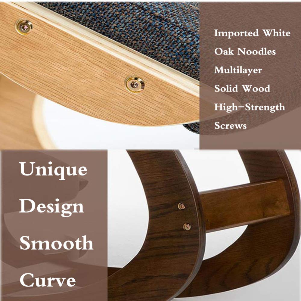 La Silla De Oficina Creative Kneeling Silla Ergonómica De Meditación Para Arrodillarse Puede Ayudar A Aliviar El Dolor Y Mejorar La Postura,Woodcolor