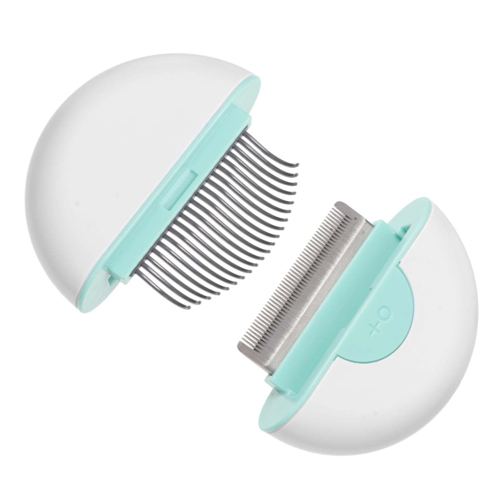 ifundom Cat Hair Comb Grooming Tool for Cats Lightweight and Comfortable Grip Removes Loose Hair Tangles Dander