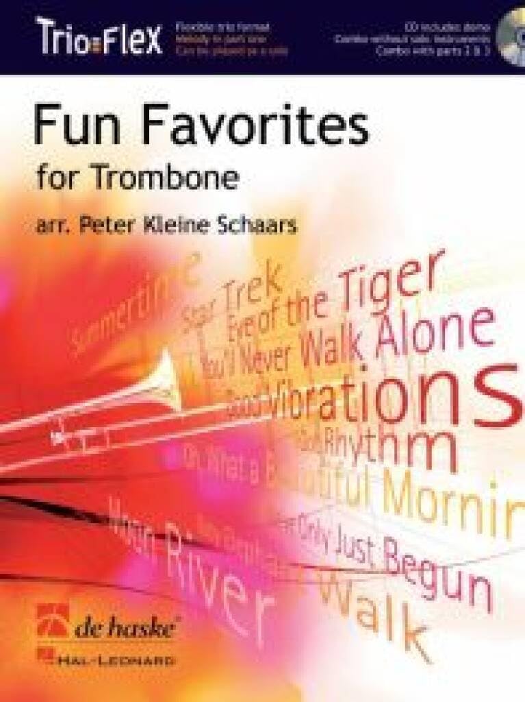 Fun Favorites for Trombone : partition pour trombone solo avec recueil de morceaux