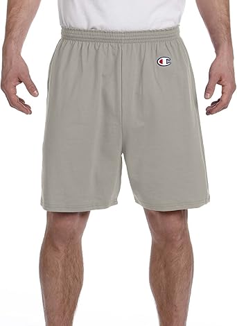 champion jersey drawstring active shorts