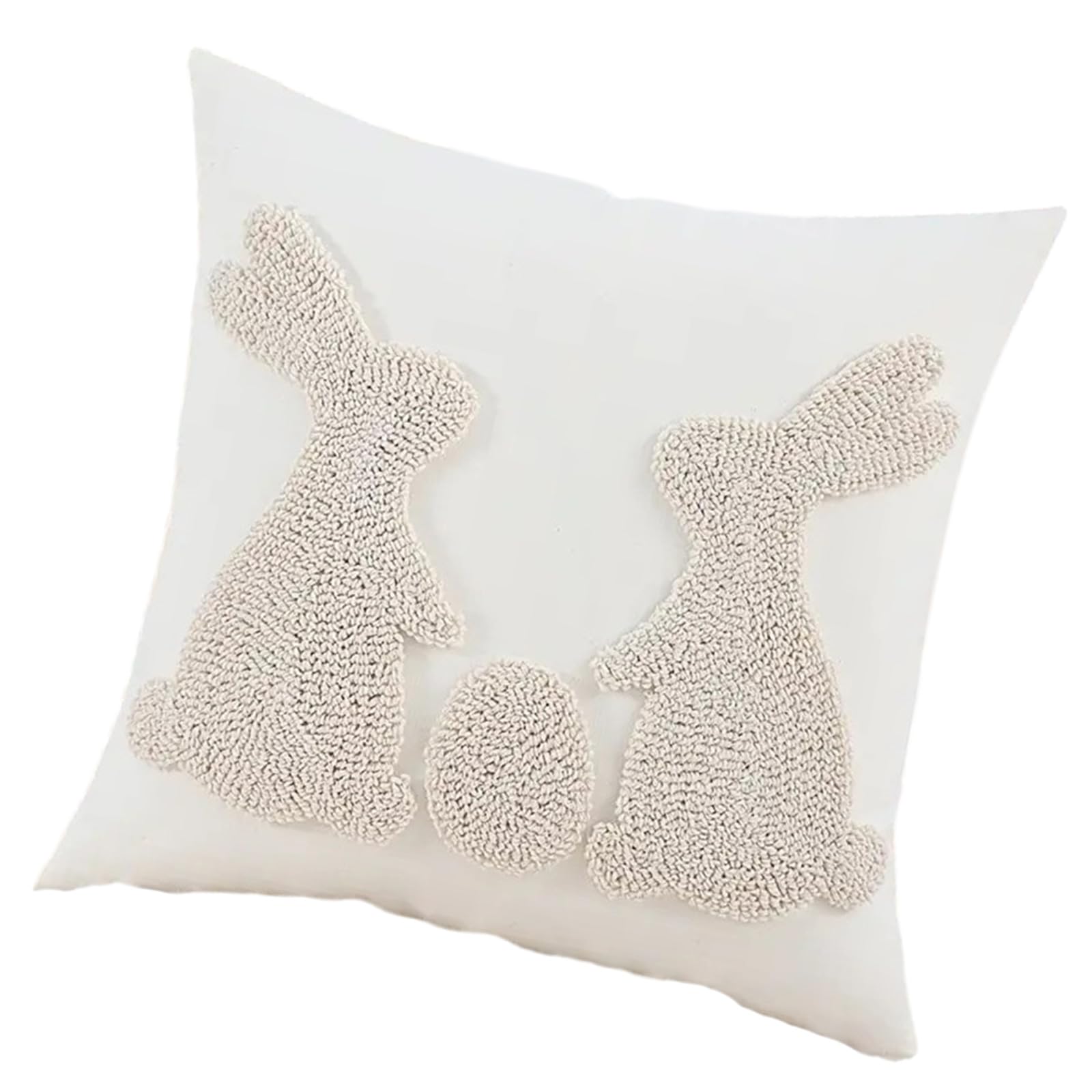 YROHGKPN Multipurpose Pillow Covers Easters Rabbits Eggs Throw Pillows Covers for Home Room Sofa Couch Decoration Throw Pillow Case