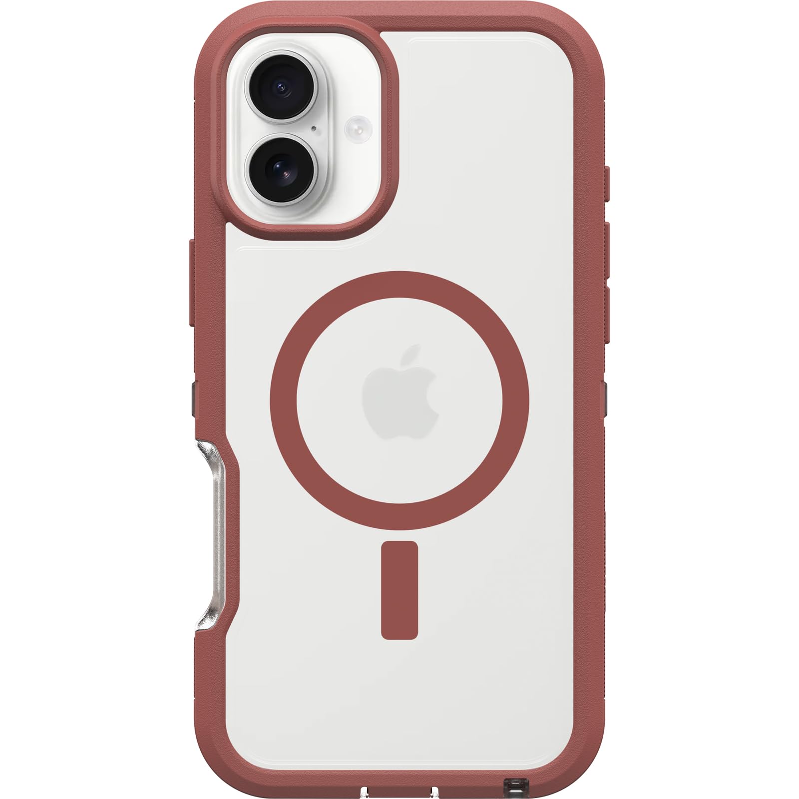 OtterBox Sleek Series MagSafe Hoes voor iPhone 16 Pro, schokbestendig, valbestendig, ultradun, beschermende, getest volgens militaire standaard, Transparent/Purper, Zonder Verpakking OtterBox Sleek Series MagSafe Hoes voor iPhone 16 Pro, schokbestendig, valbestendig, ultradun, beschermende, getest volgens militaire standaard, Transparent/Purper, Zonder Verpakking