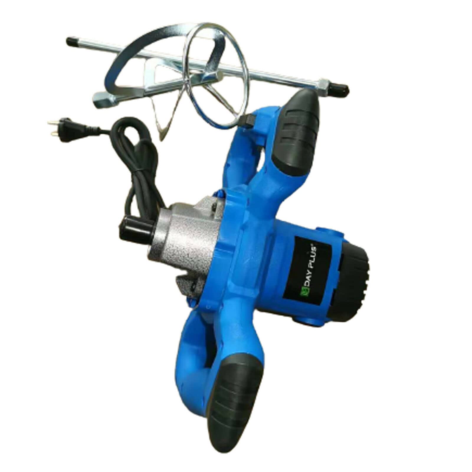 2600W Miscelatore Professionale, Miscelatore per Malta, 230V Miscelatore Cemento, Miscelatore per Colla, Mescolatore Betoniera, Qualità Industriale, 6 Vlocità, Agitatore M14 Regolabile