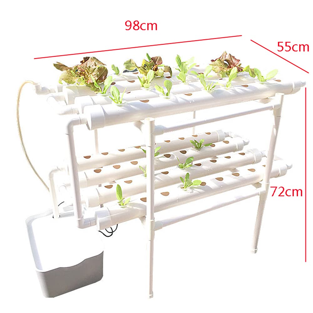 Juego de 72 herramientas de cultivo hidropónico para cultivo de interiores, herramientas de cultivo para vegetales, kit de clonación de plantas, vegetales, sistema de plantas hidropónicas