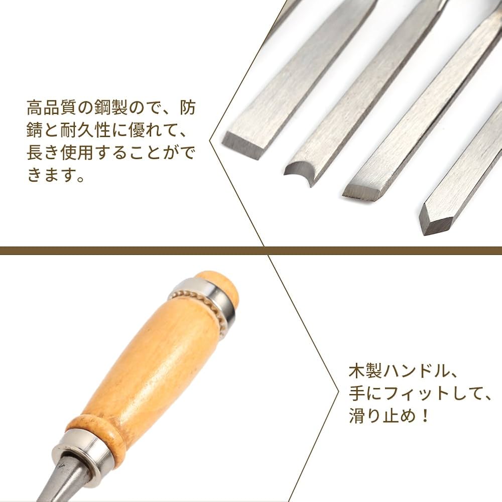 Amazon | 12本組 のみセット 木工用 のみ 追入のみセット 木工