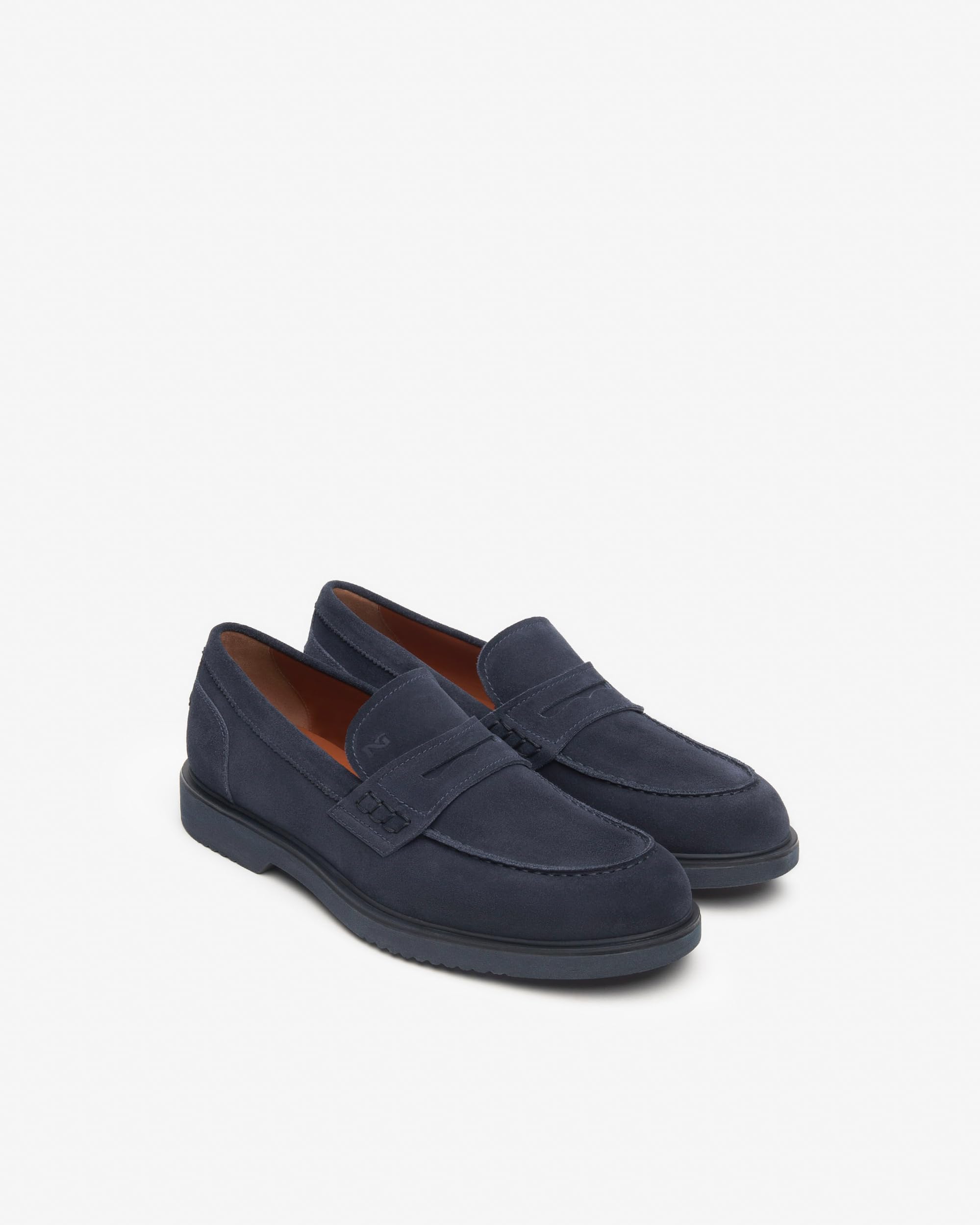 Nero Giardini E500610U Mocassini Uomo in Camoscio