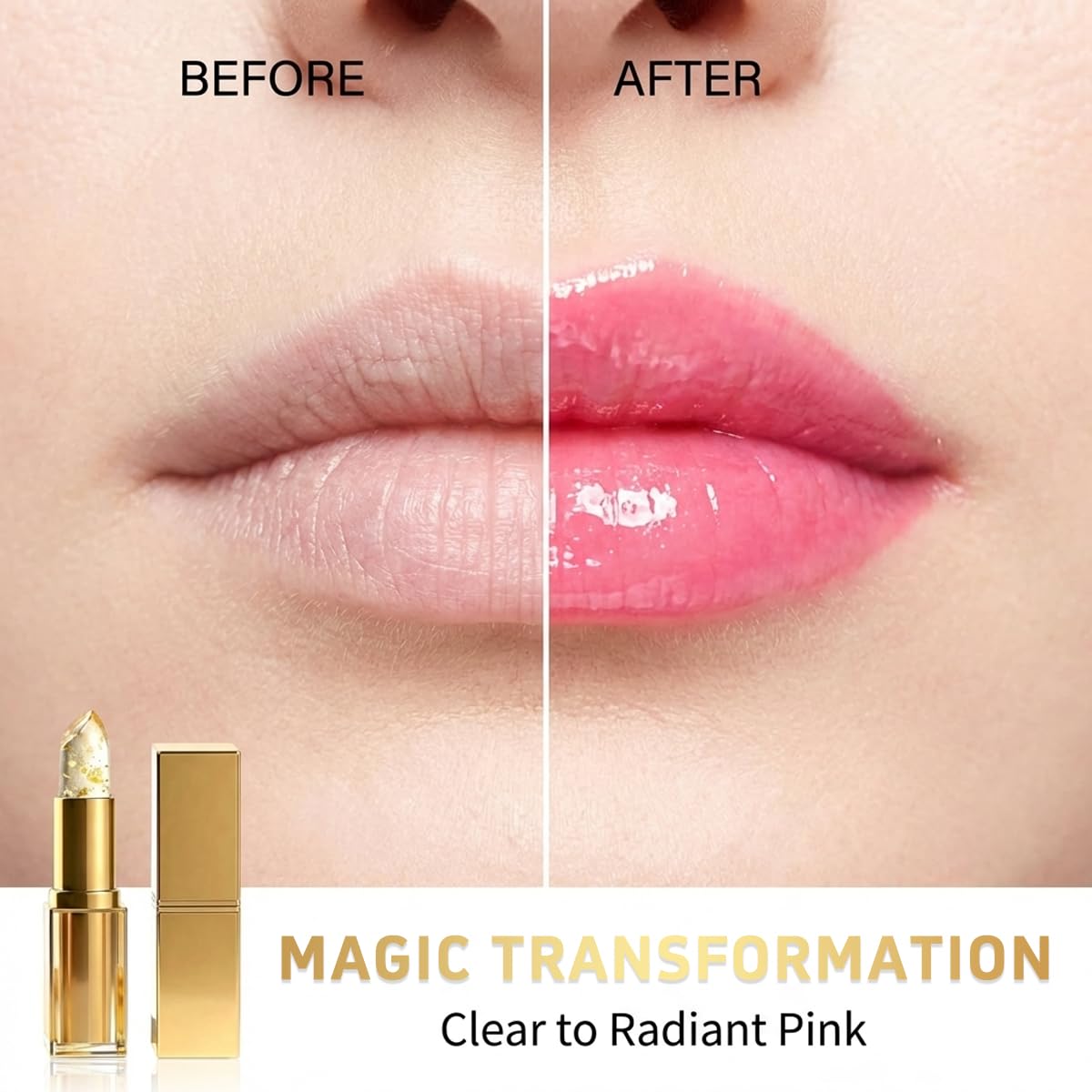 Aiwejay PH Color Changing Lipstick, 2 Pcs Skin-Adaptive Long Lasting Moisturizing Lip Balm, Magic Temperature Color Shift Tinted Lip Glow for All Ages & Older Women — view 6