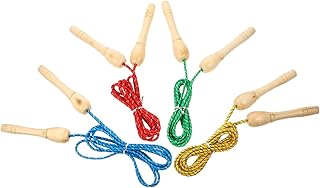 CLISPEED 4pcs Jump Rope Kids Wooden Toys Exercise Jump Rope Jump Rope for Fitness Jump Ropes for Fitness Skipping Rope for Fitness Kids Outdoor Toys Fitness Jumping Rope Jump Rope Workout