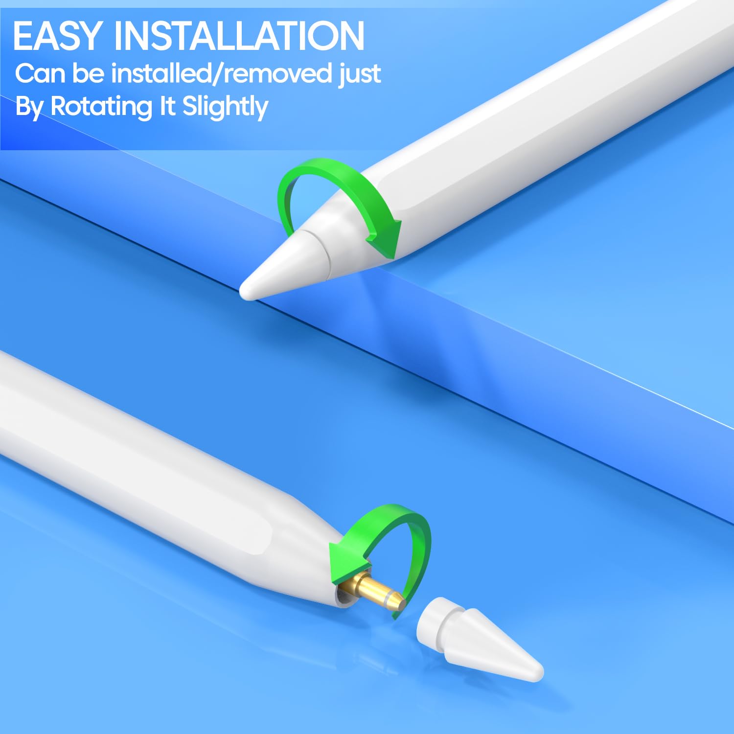 iPad mini 6/Apple Pencil/Pencil Tipsセット Amazon.co.jp: MEKO 4pcs Metal Apple Pencil Replacement Tip