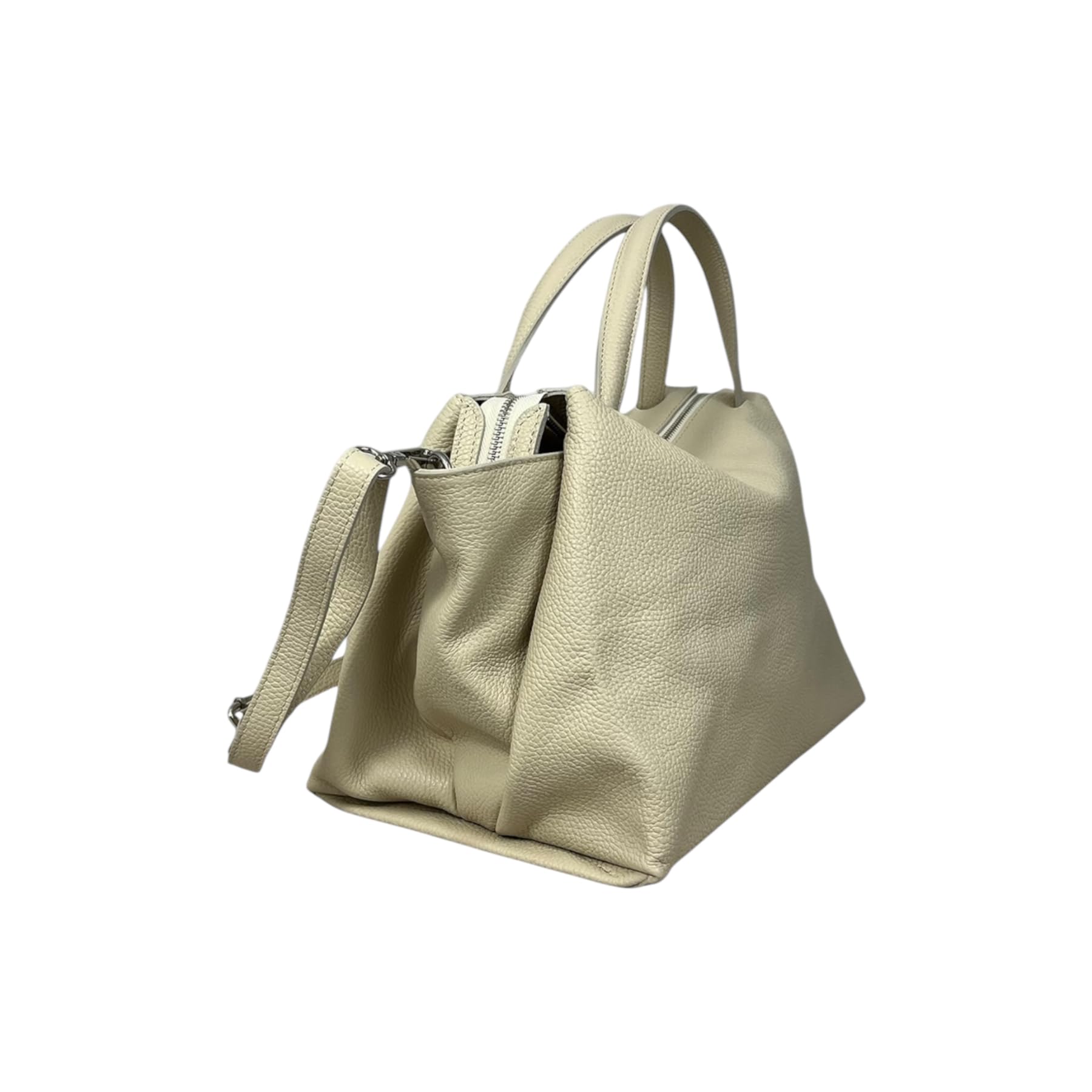 Cheval Firenze Borsa a Mano Algedi, Vera Pelle Made in Italy