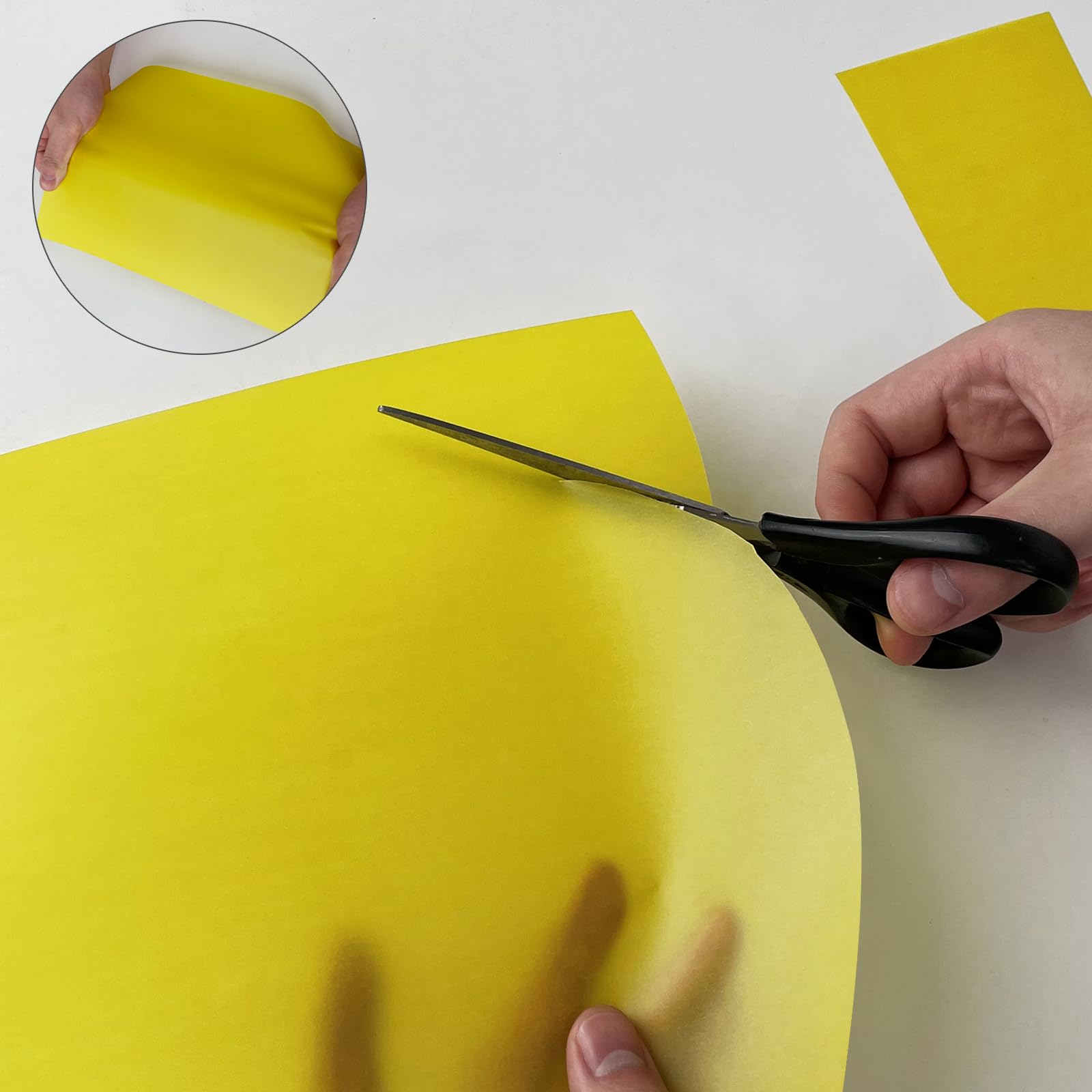 CHALVIOR 24x Papier Calque Couleur A4, 100g/m², 210x297mm, 12 Couleurs différentes, Papier Vitrail de Qualité, Couleurs Vives, pour Travaux Manuels, Lanternes, Impression, Dessins, Loisirs Créatifs