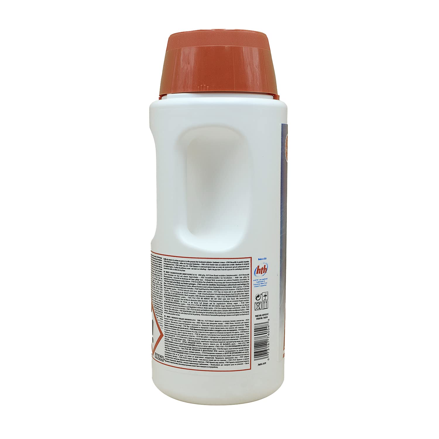 HTH Shock Poudre - 2kg | Chlore Choc Non Stabilisé - Désinfection Choc - Hypochlorite de Calcium à Dissolution Rapide + 10 Tests HPS OFFERTS 6 en 1